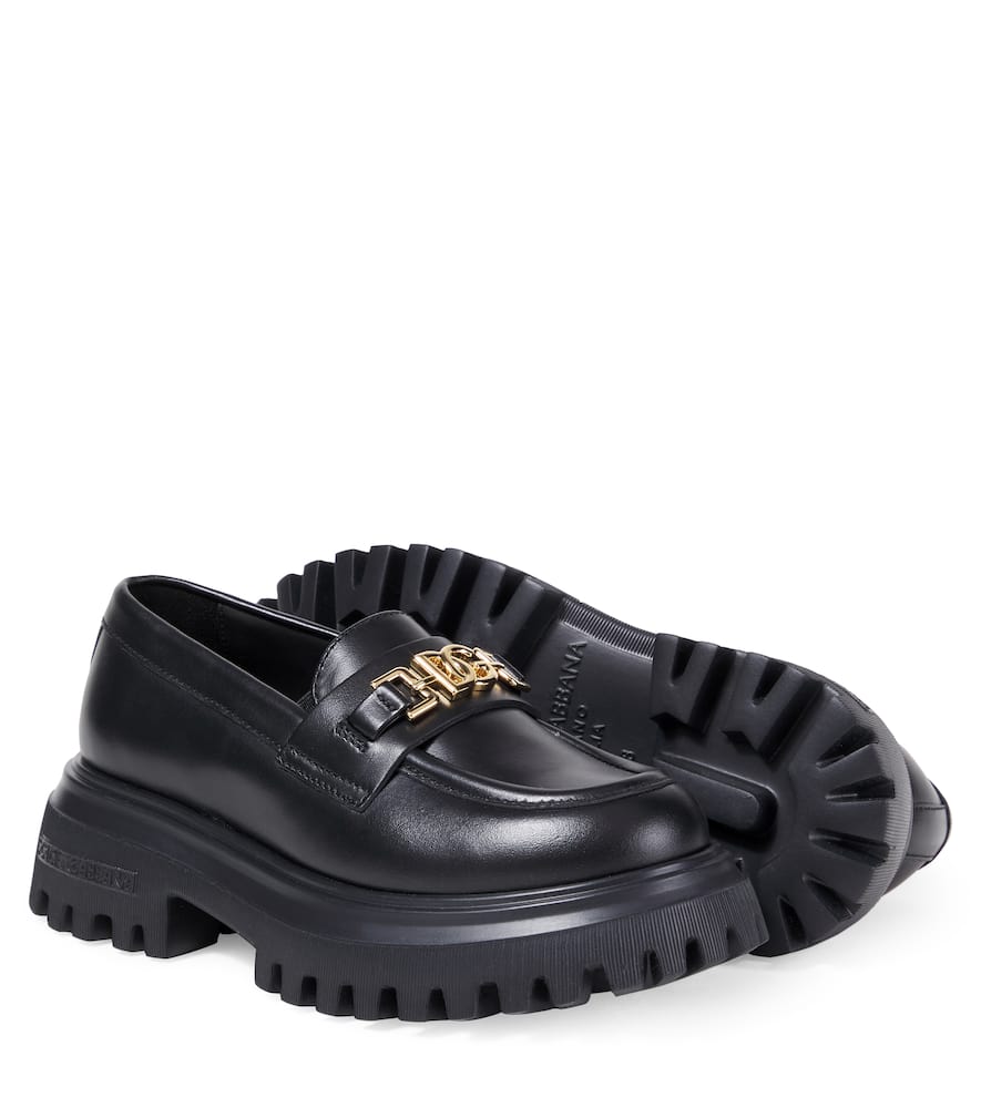 Dolce & Gabbana Mocassins In Black