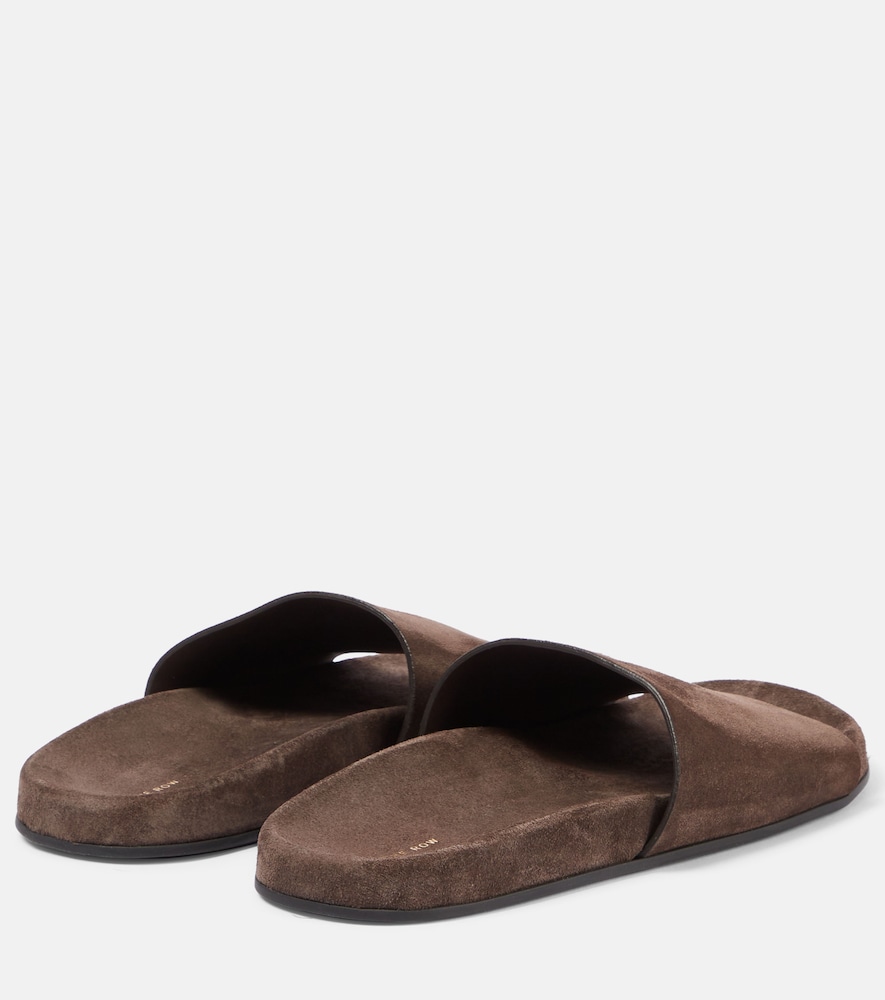  The Row The Row Hugh Suede Slides 