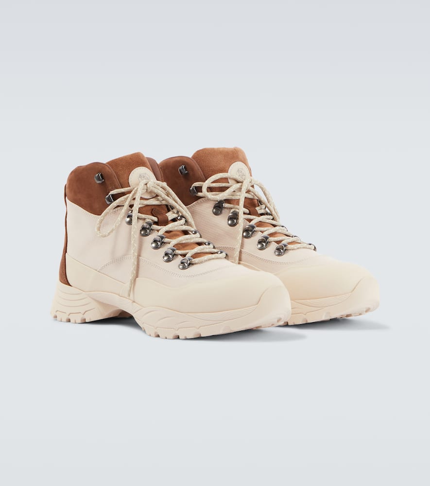 Brunello Cucinelli Lace-up Boots In Neutral