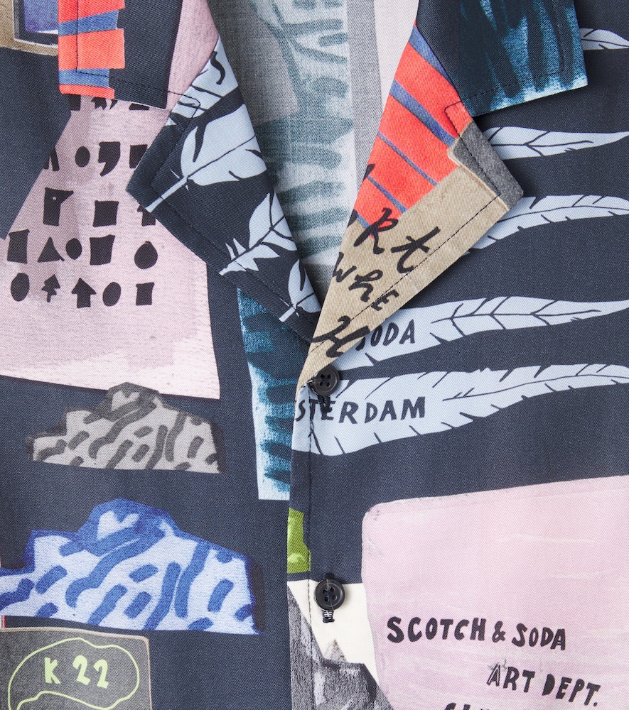  Scotch & Soda Kids Scotch & Soda Kids Printed Shirt 