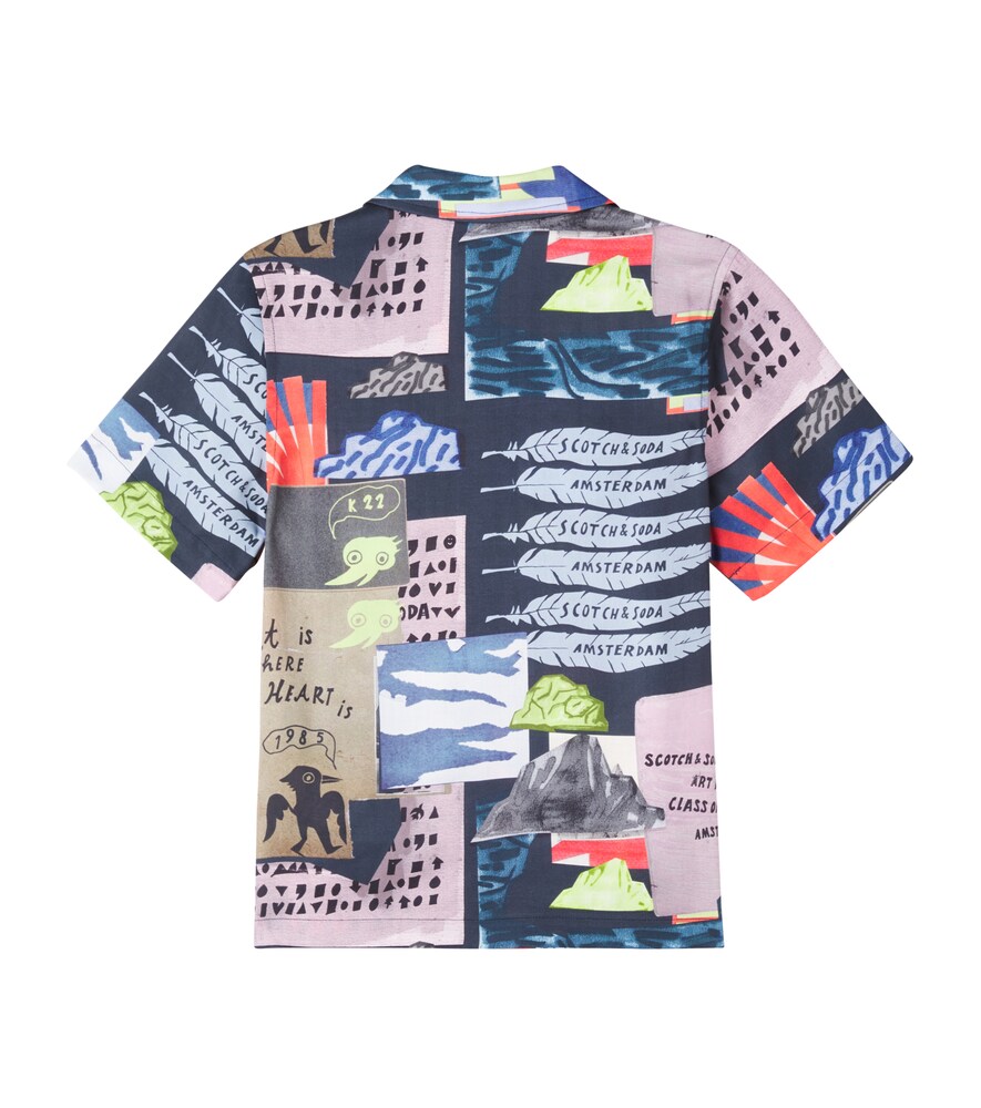  Scotch & Soda Kids Scotch & Soda Kids Printed Shirt 