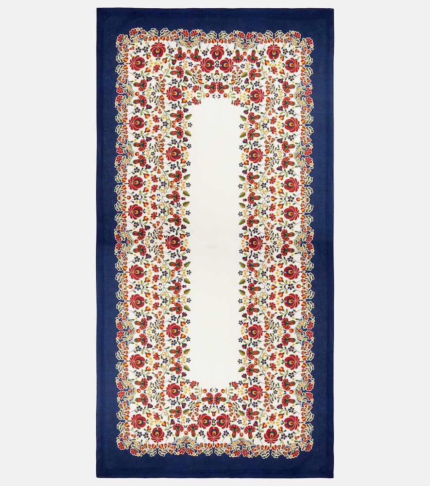 LA DOUBLEJ WINDFLOWER PLACÉE LINEN TABLECLOTH