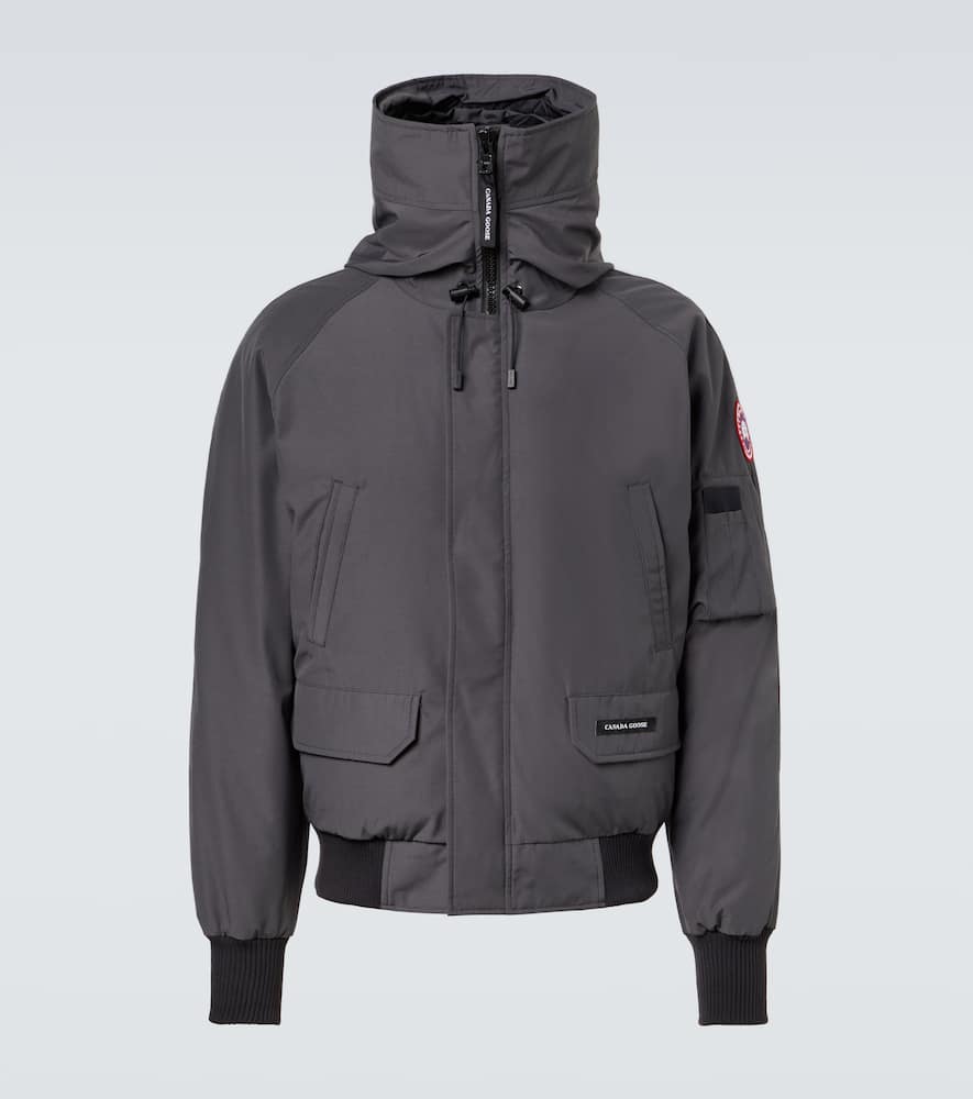 Canada Goose Chilliwack Hooded Down Jacket In Gray
