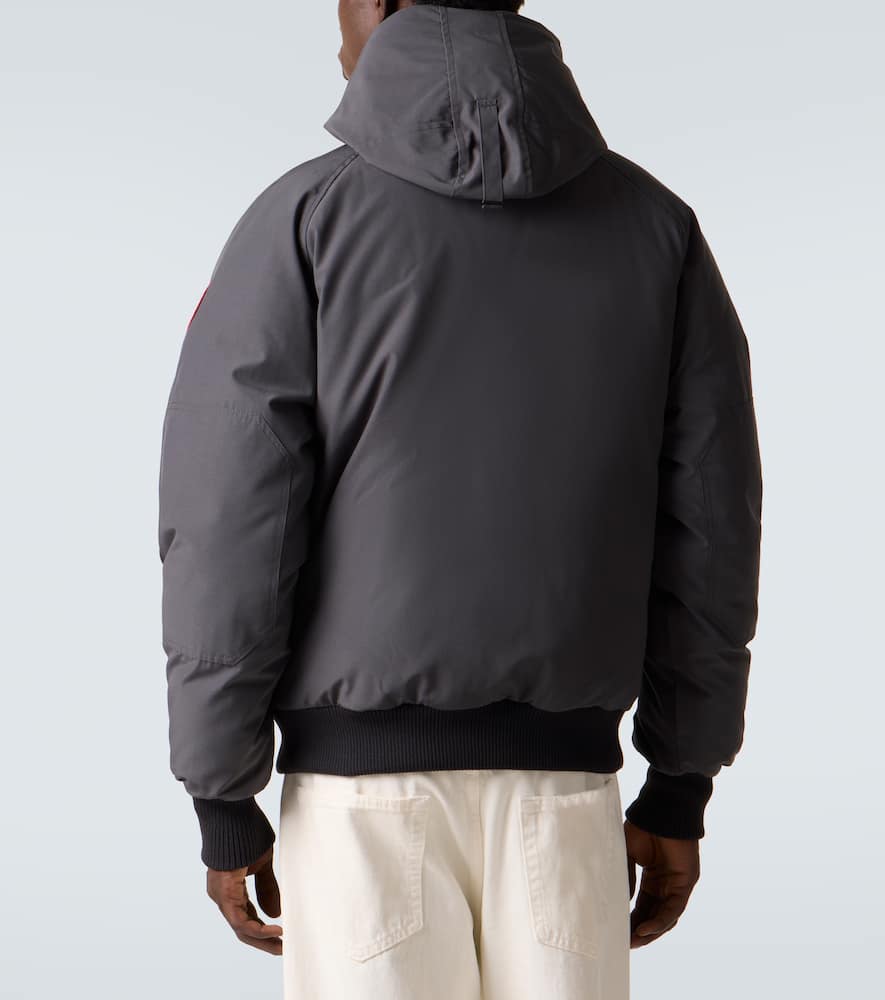 Canada Goose Chilliwack Hooded Down Jacket In Gray