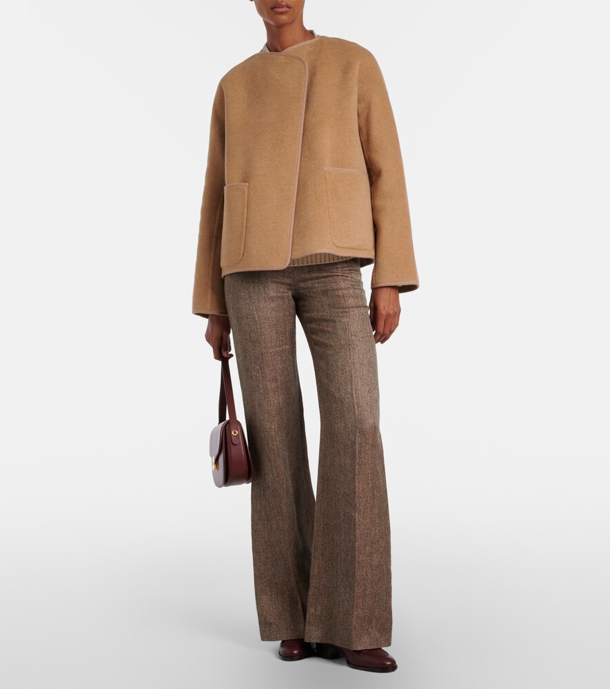Loro Piana Glenn wool and cashmere jacket