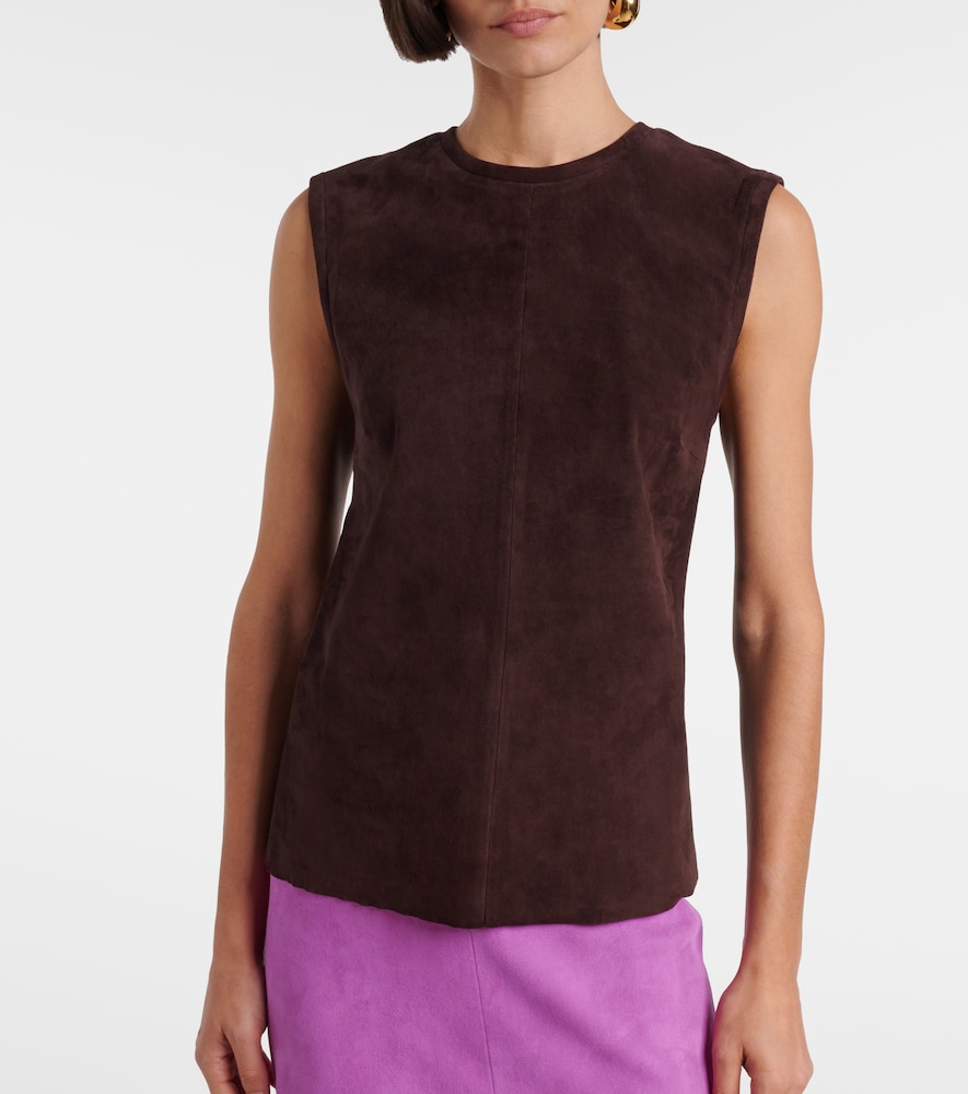  Stouls Stouls Miuccia Suede Top 