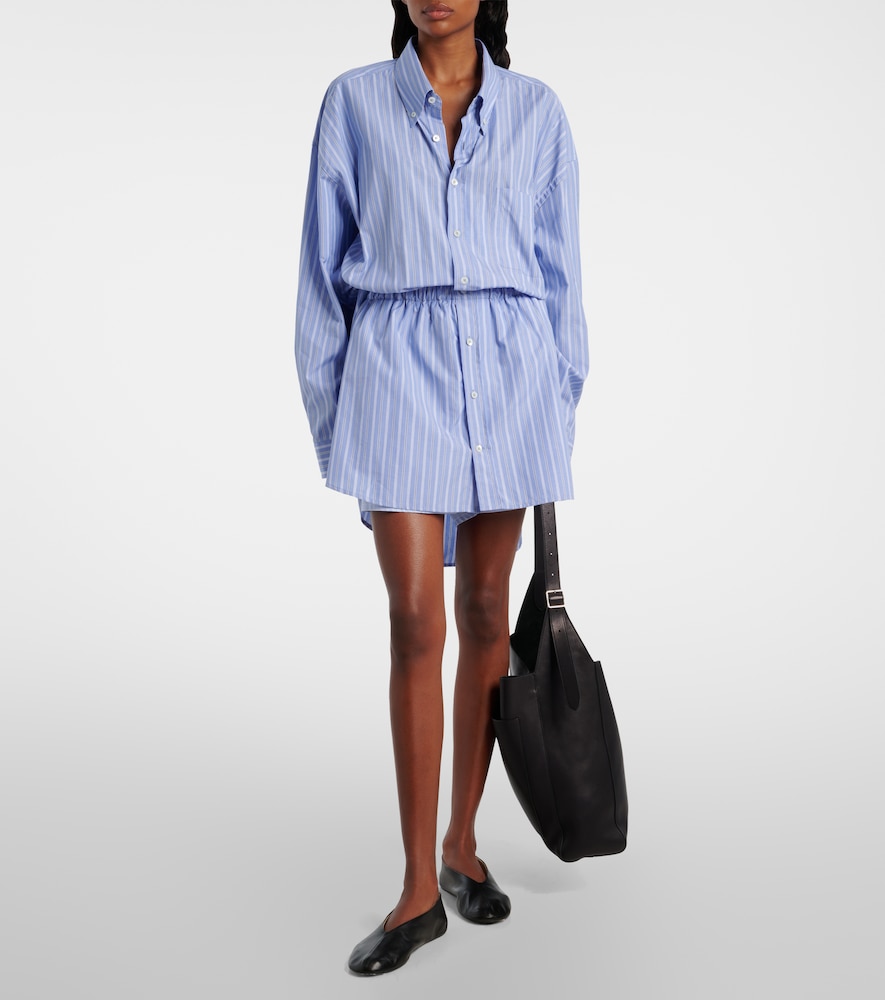  Maison Margiela Maison Margiela Striped Cotton Poplin Jumpsuit 