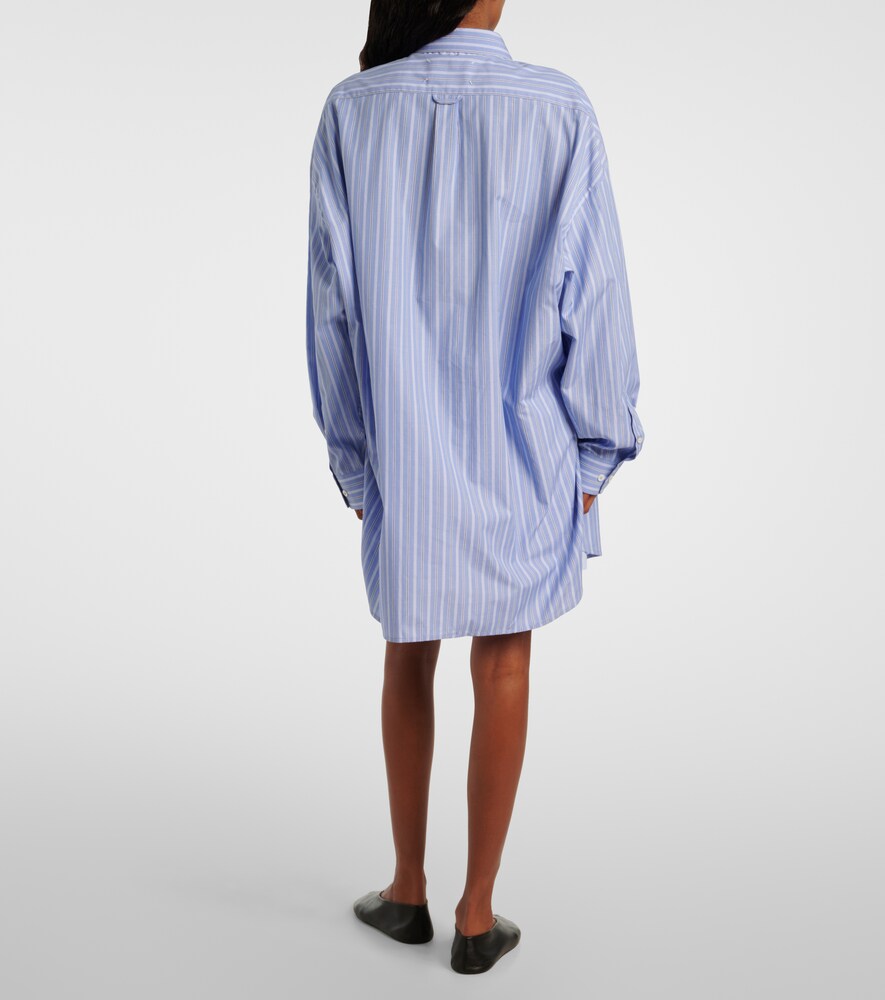  Maison Margiela Maison Margiela Striped Cotton Poplin Jumpsuit 