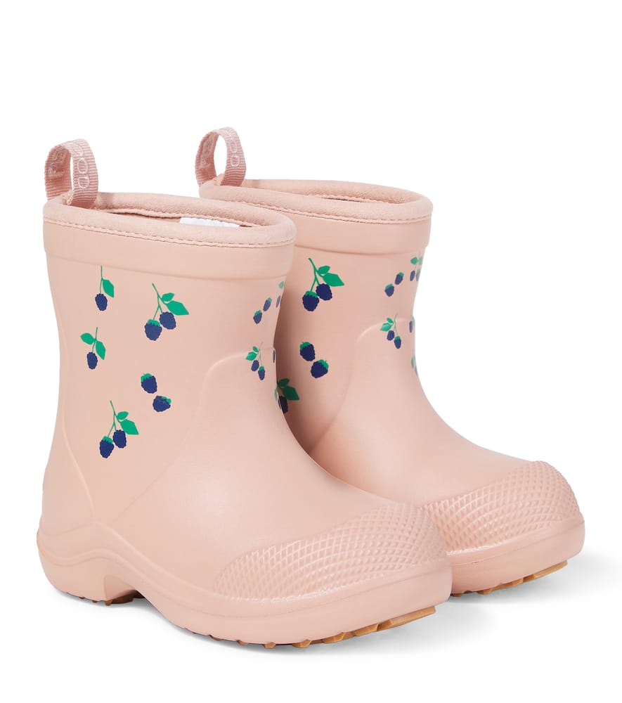 Liewood Aston Printed Rain Boots In Multi