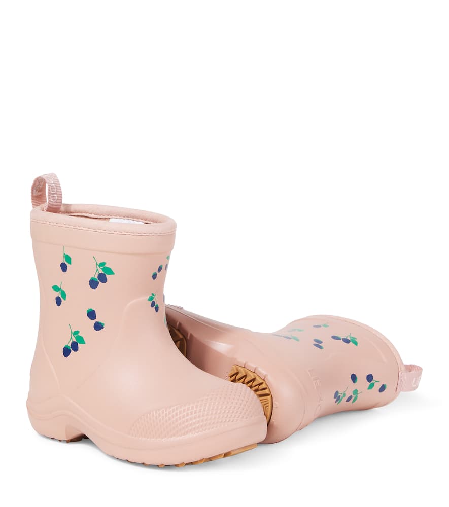 Liewood Aston Printed Rain Boots In Multi