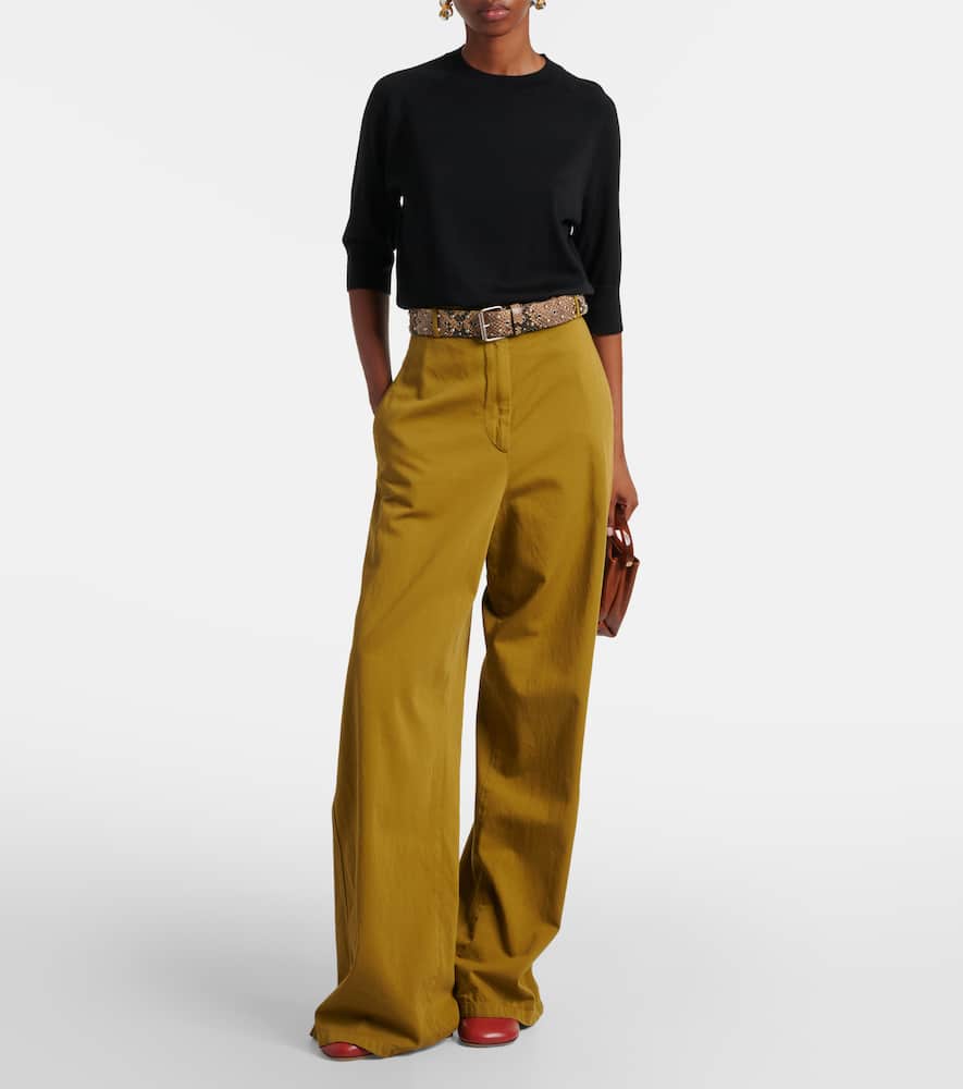 Dries Van Noten Wool Sweater In Black