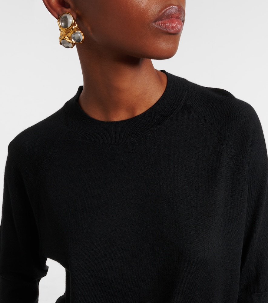 Dries Van Noten Wool Sweater In Black
