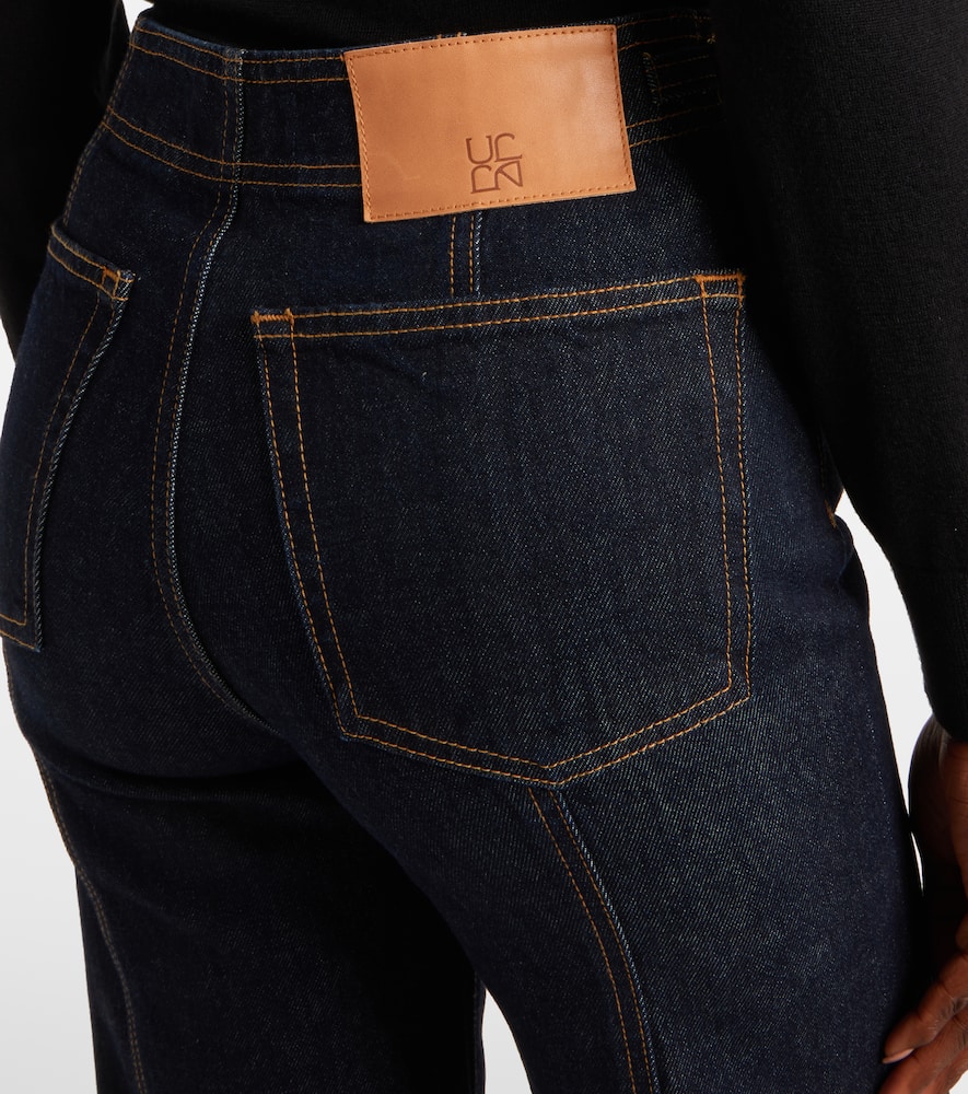 Ulla Johnson Delphine Wide-leg Jeans In Blue