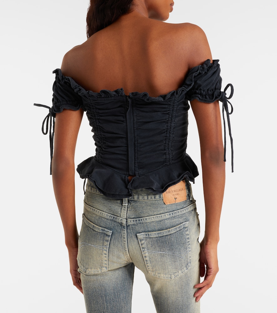  Balenciaga Balenciaga Cropped-top Aus Baumwolle 