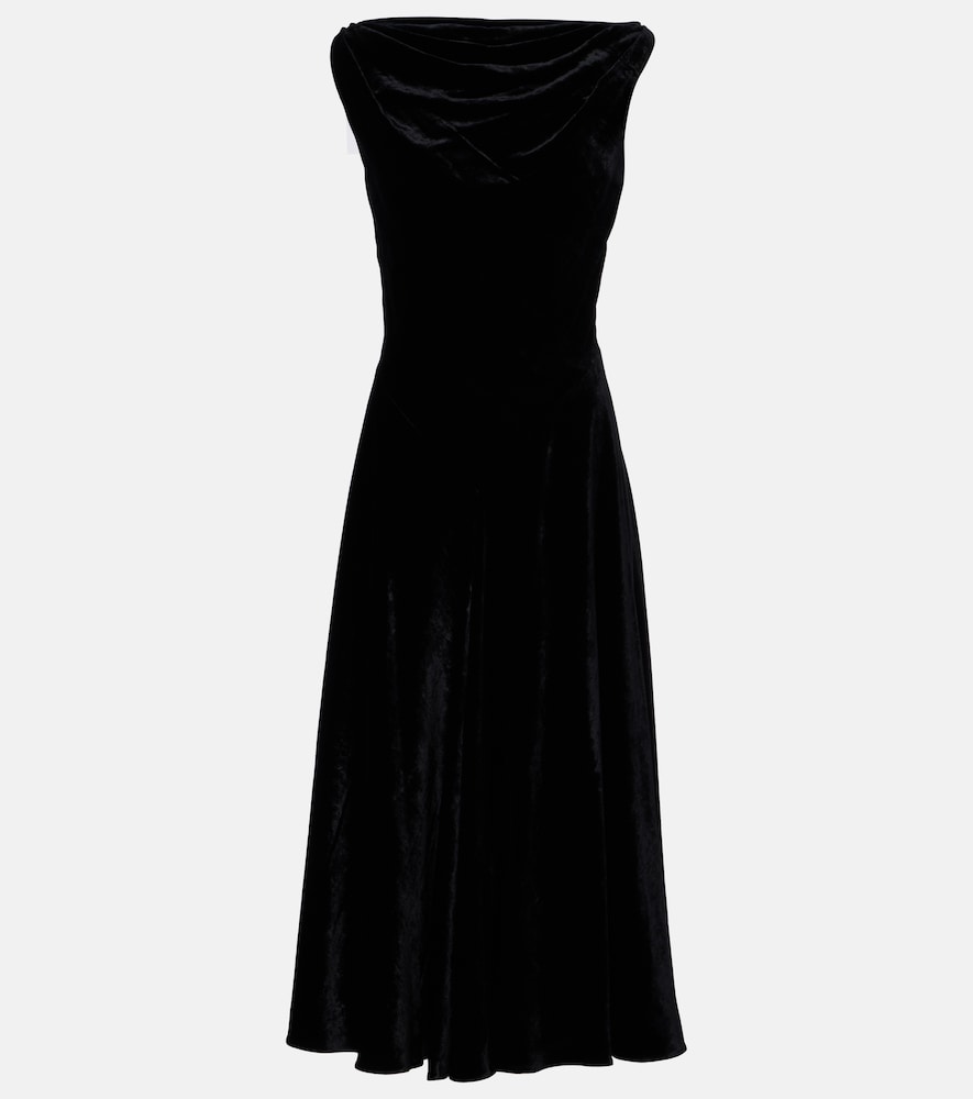 Altuzarra Drina satin midi dress