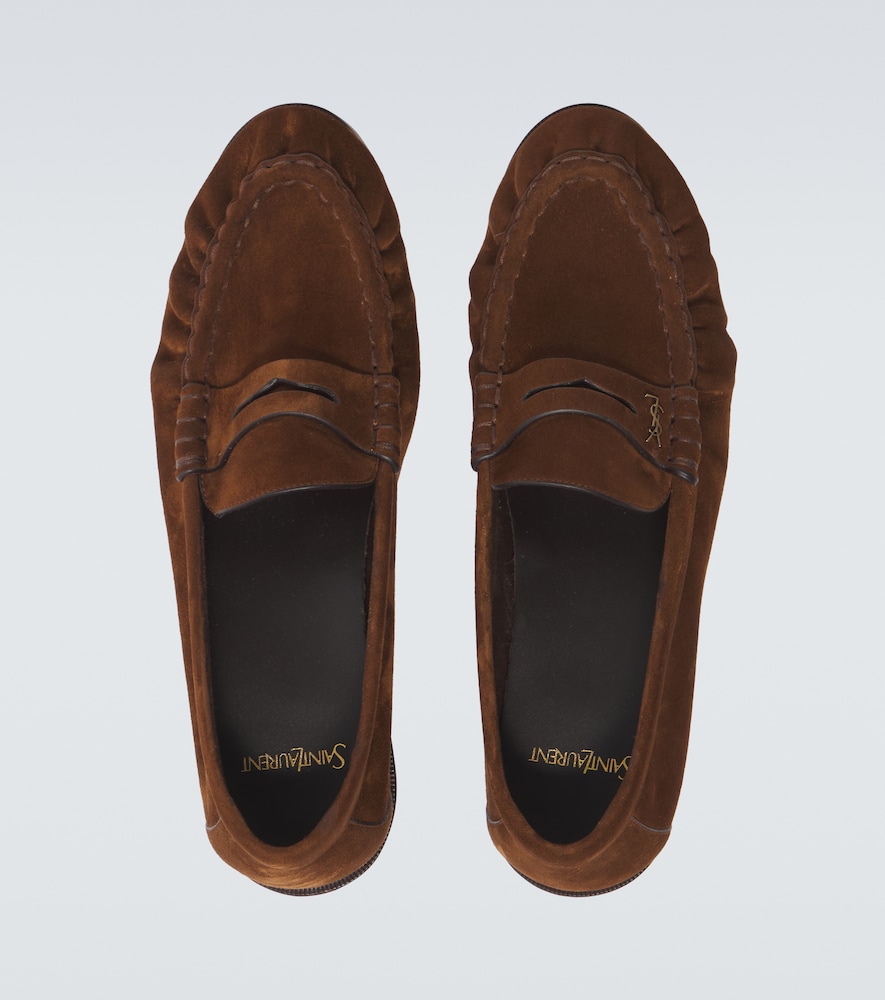  Saint Laurent Saint Laurent Loafers Le Loafer Cassandre Aus Veloursleder 