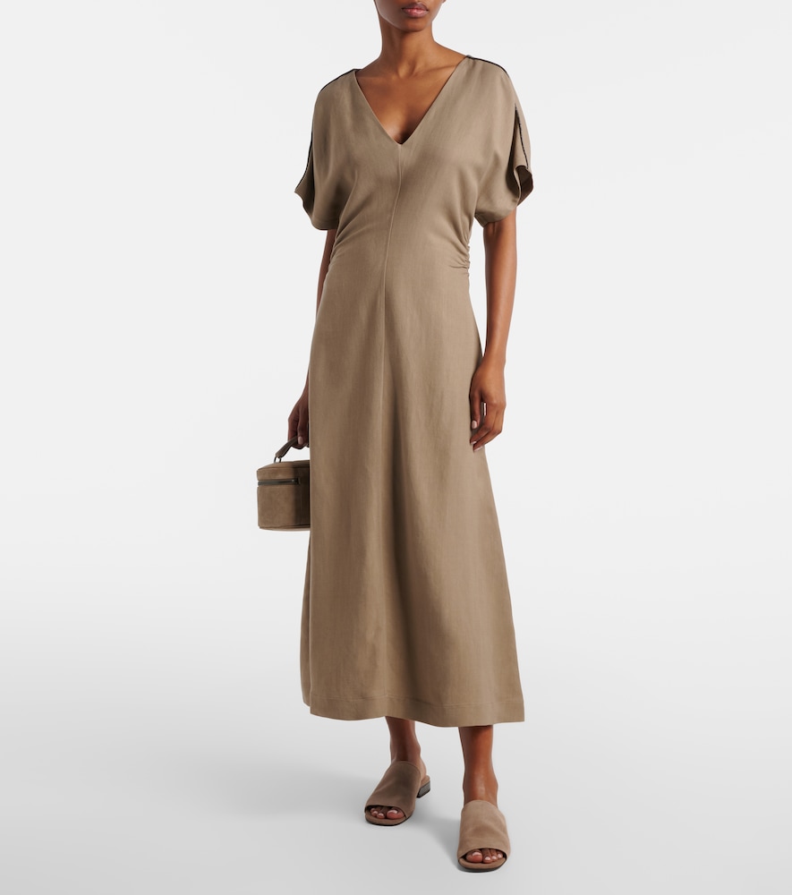 Brunello Cucinelli Monili midi dress
