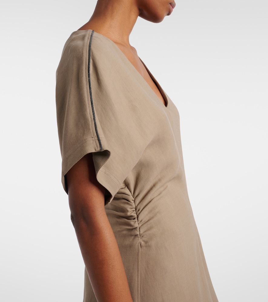  Brunello Cucinelli Brunello Cucinelli Midikleid Monili 