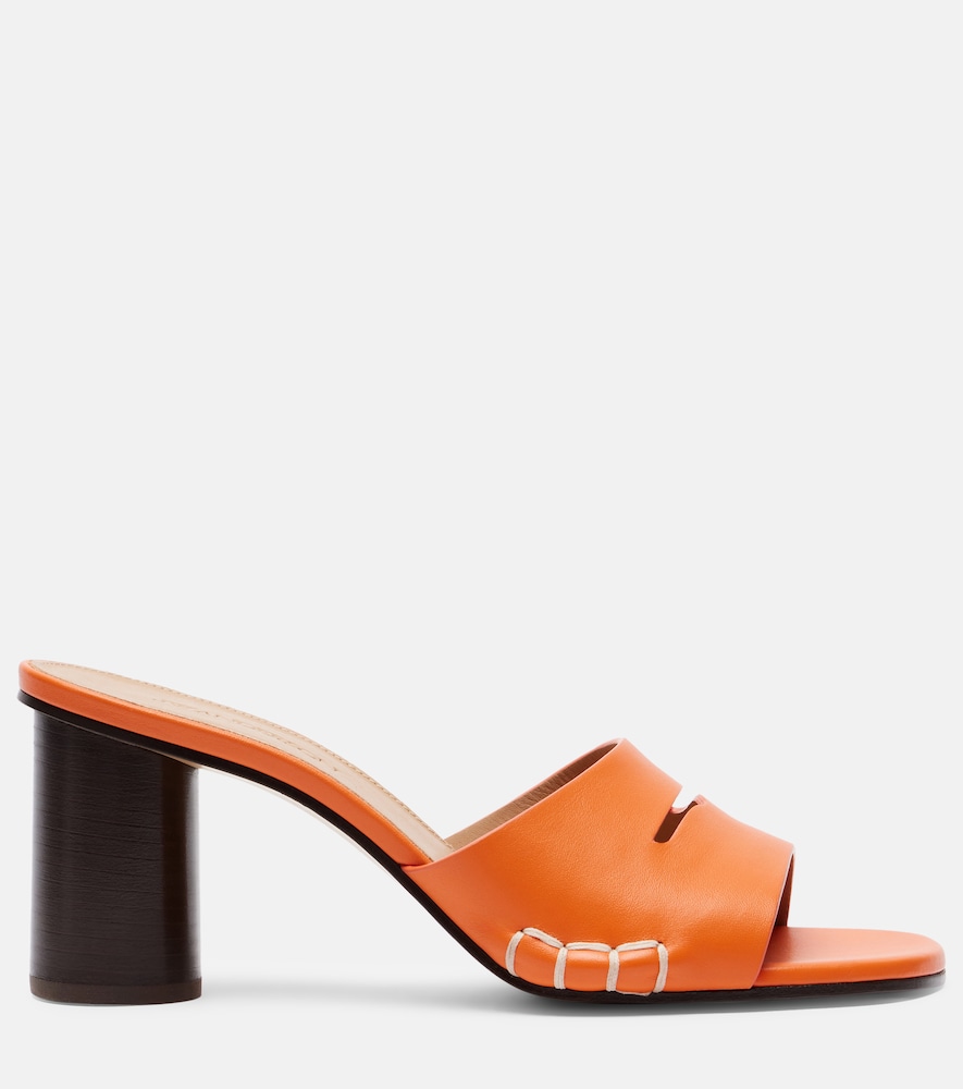  Jw Anderson Jw Anderson Loafer Leather Mules 