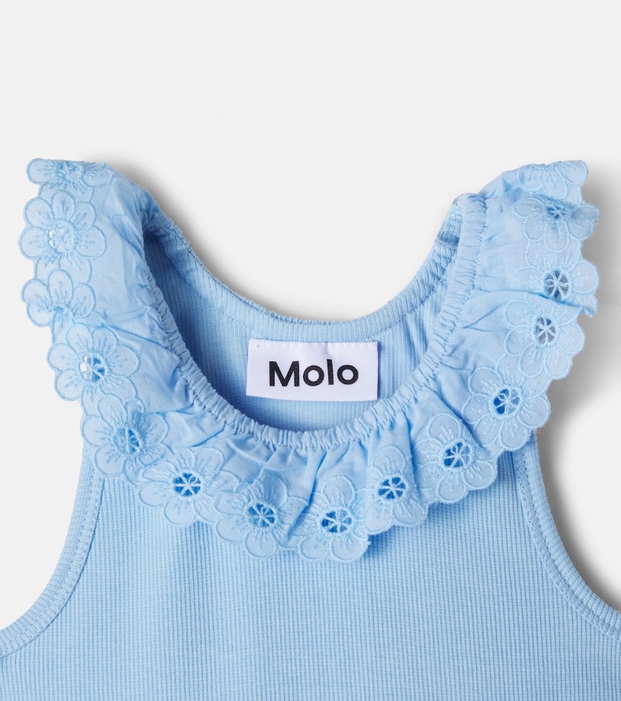  Molo Molo Kleid Croco Aus Einem Baumwollgemisch 