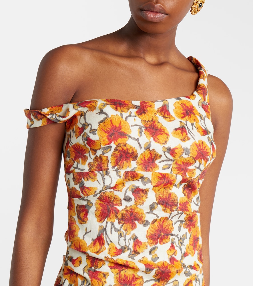  Sir Sir Jara Floral Linen Minidress 