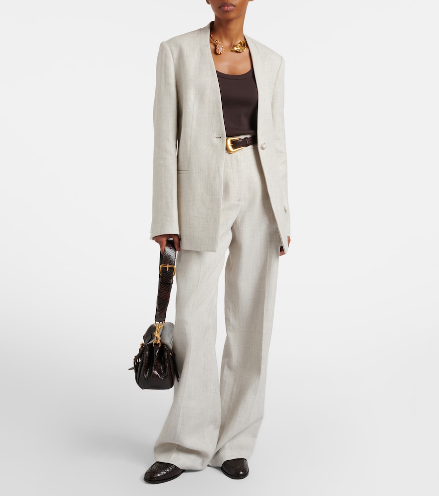 Joseph Ferula linen and cotton blazer