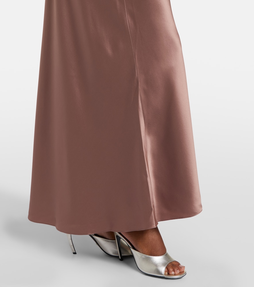  The Sei The Sei Silk Satin Maxi Skirt 
