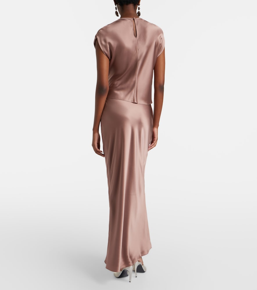 Silk Satin Maxi