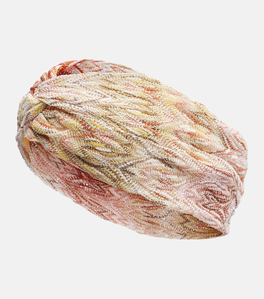 Missoni Zigzag lamé headband | Thumbnail 4