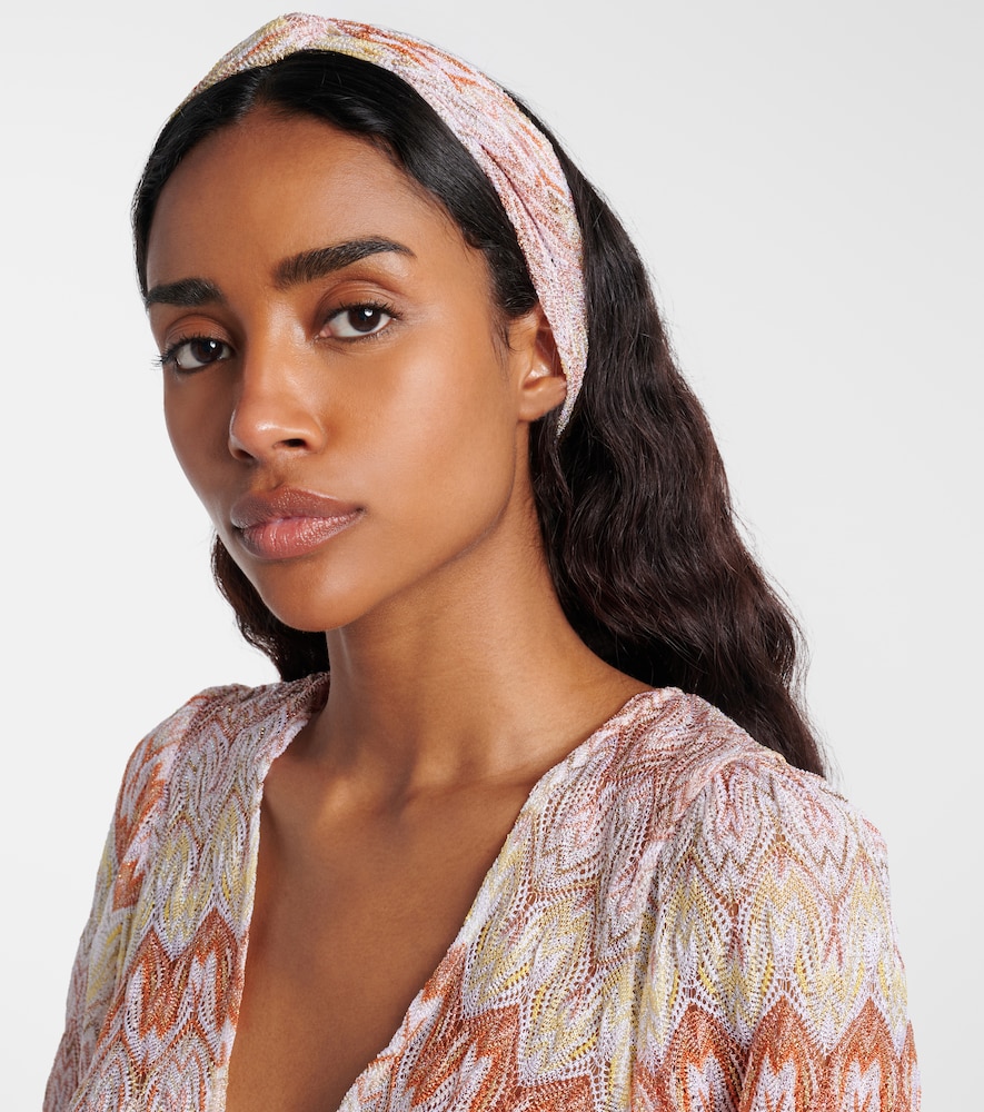  Missoni Missoni Haar-accessoire Zigzag Aus Häkelstrick 