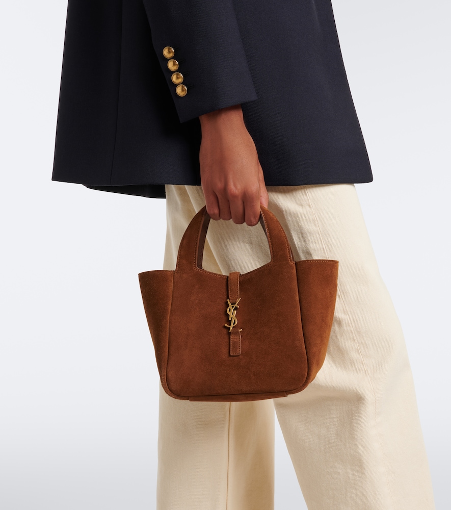 Saint Laurent Le 5 à 7 suede shoulder bag