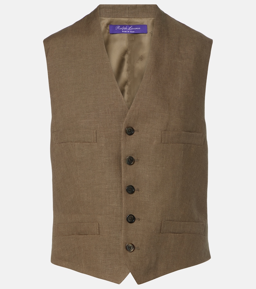 Gilet Jaiden in lino