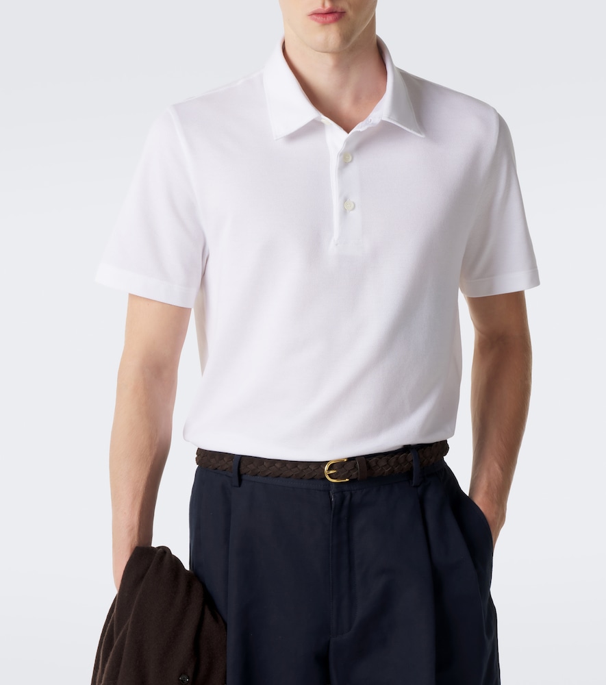 Cotton Piqué Polo Shirt