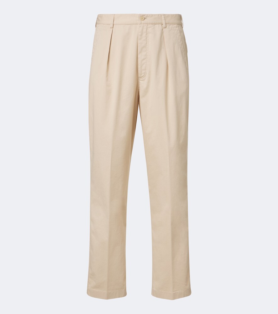 Pantaloni regular in misto cotone