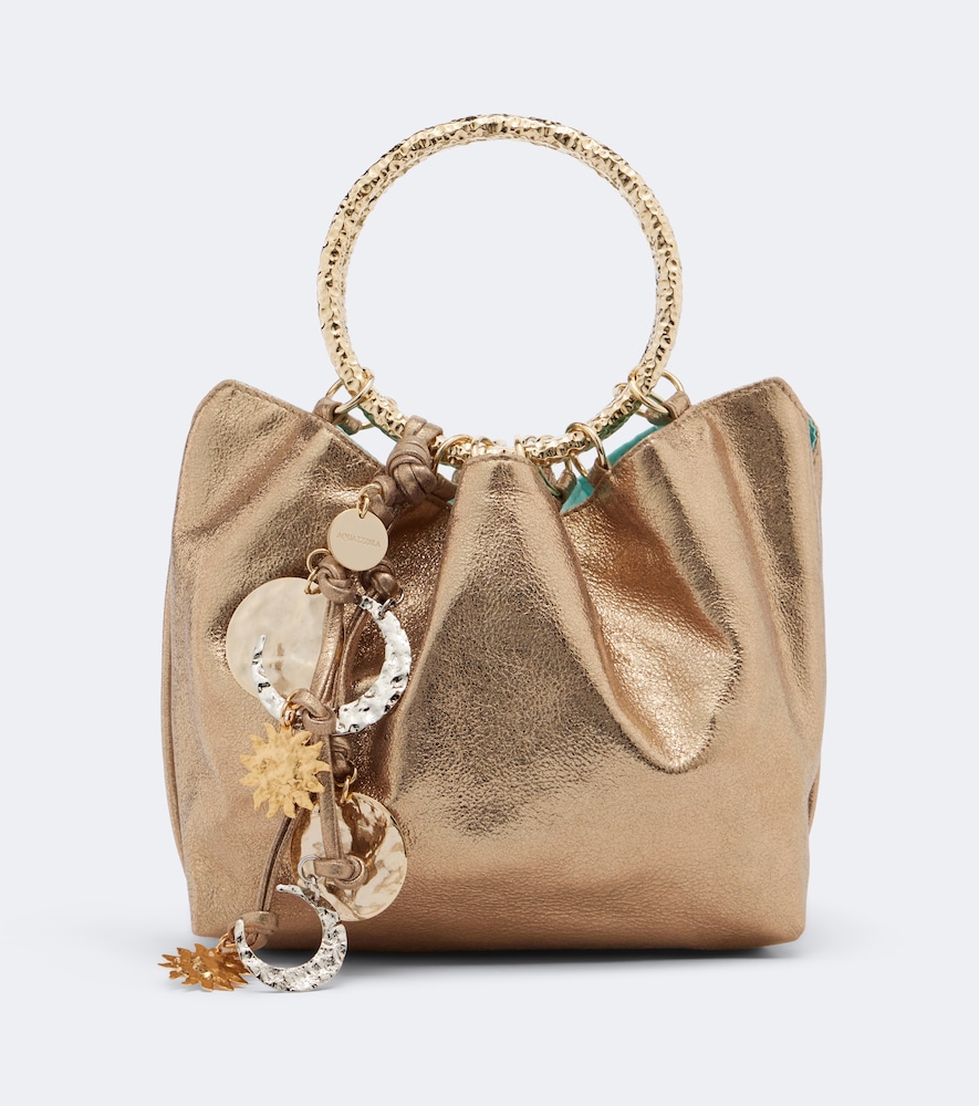 Henkeltasche Night Stars Mini aus Leder