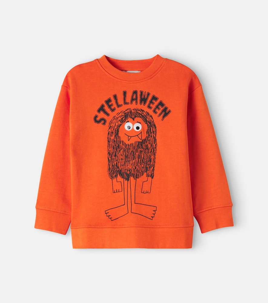 Bedrucktes Sweatshirt aus Baumwoll-Jersey