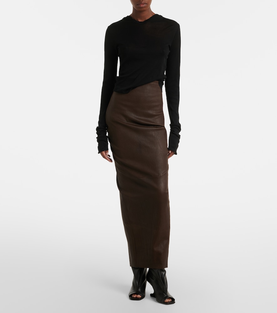  Rick Owens Rick Owens Top De Jersey De Algodón 