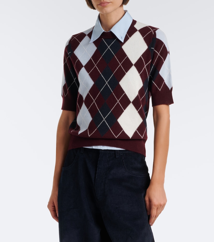Bronagh Argyle Cashmere Sweater