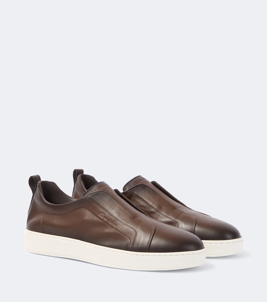 Slip-on Victory in pelle