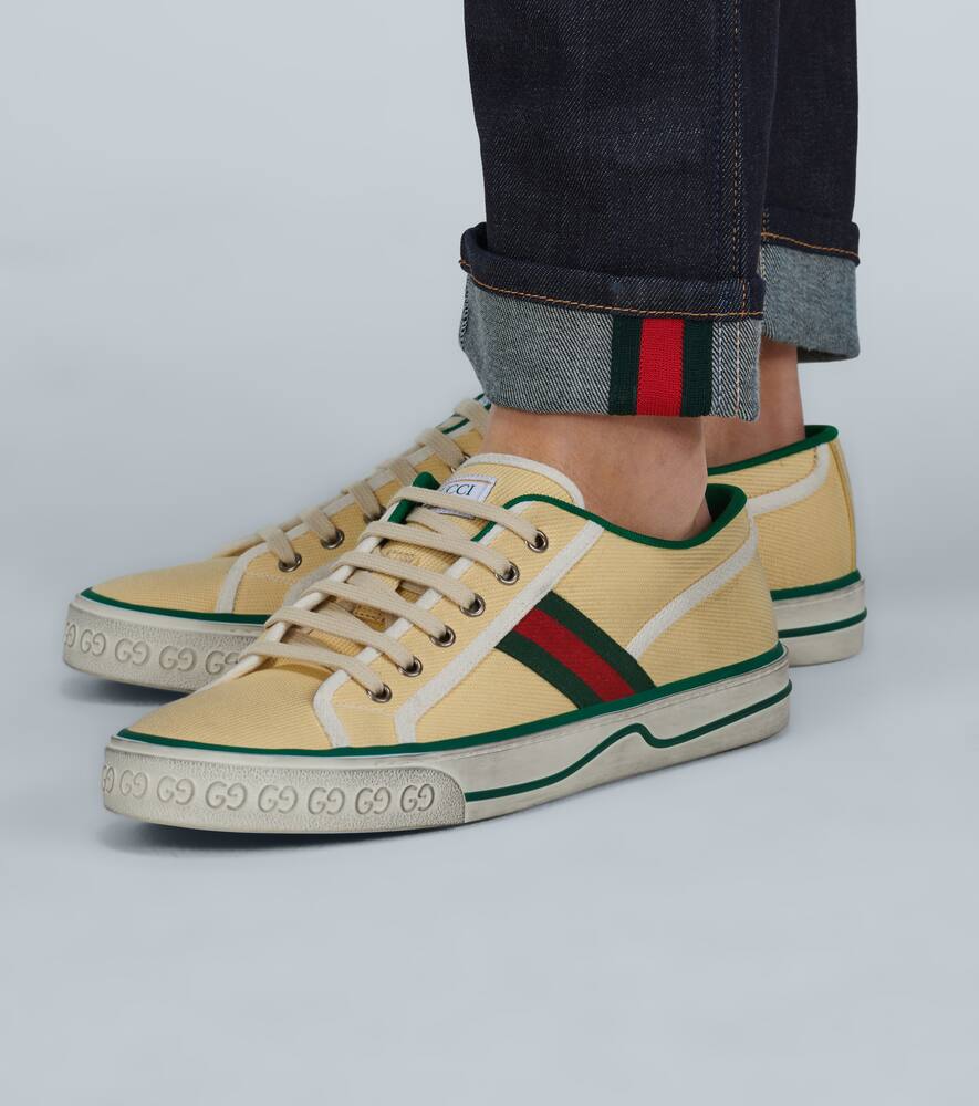 GUCCI TENNIS 1977 GG SNEAKERS,P00436178