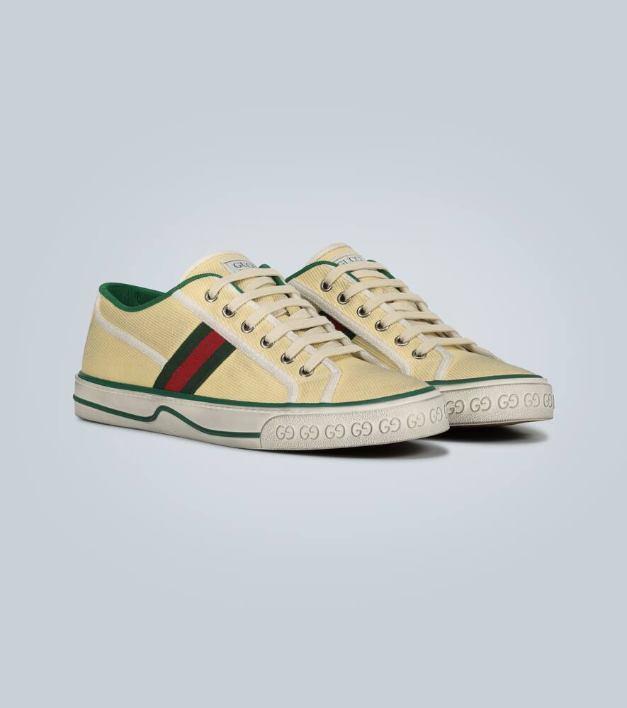 GUCCI TENNIS 1977 GG SNEAKERS,P00436178