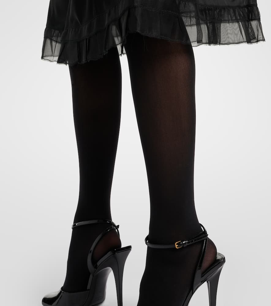 Wolford Fatal High-rise Tights Set In Black