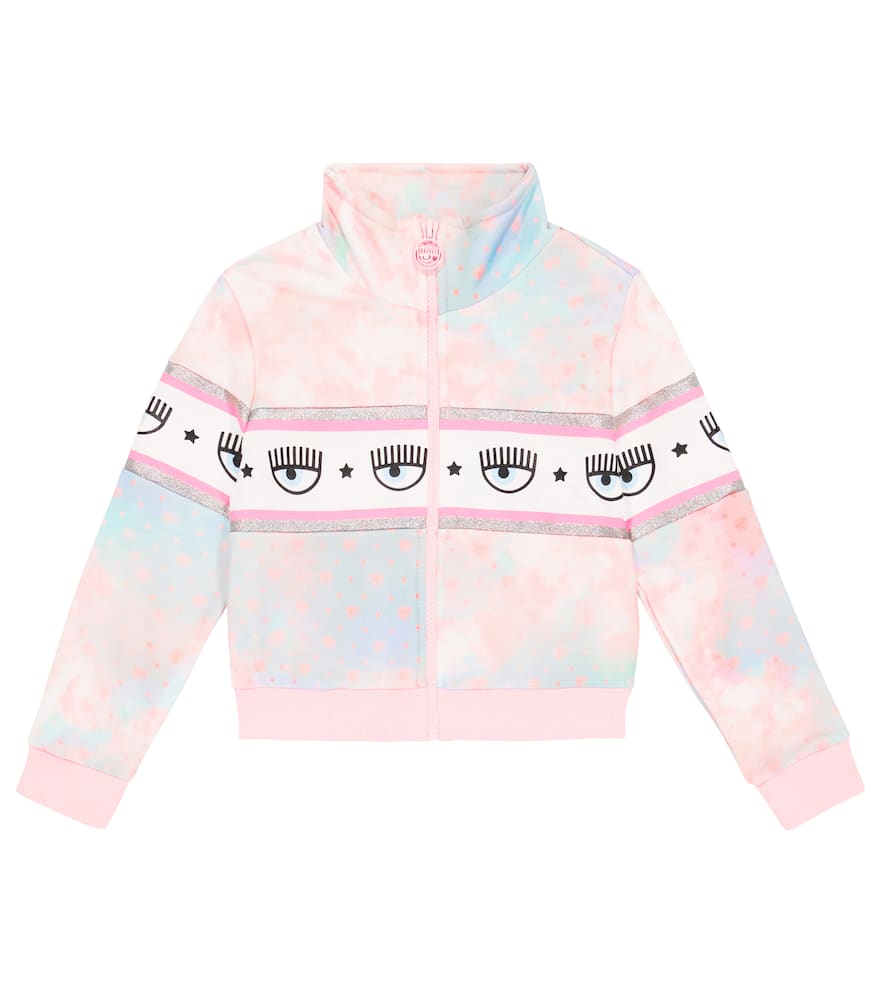 Monnalisa x Chiara Ferragni printed track jacket