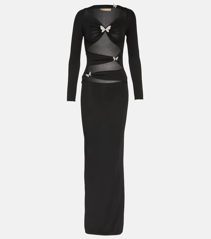 Aya Muse Atalo cutout jersey midi dress