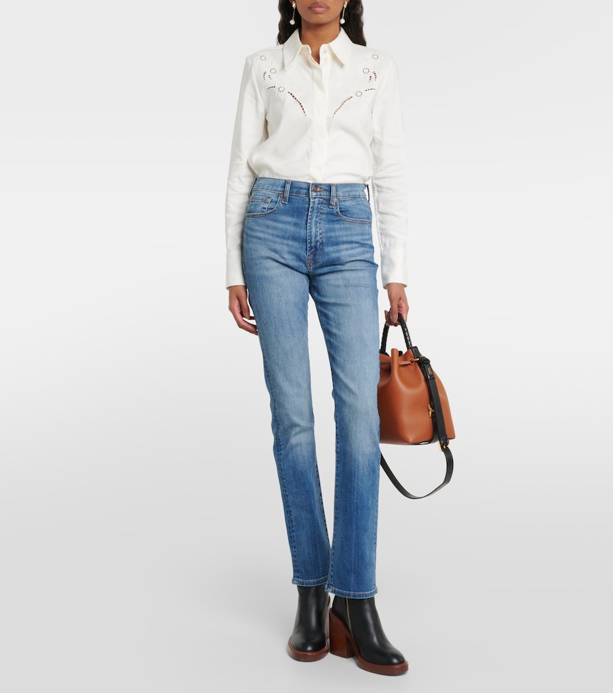  7 For All Mankind 7 For All Mankind High-rise Slim Jeans 