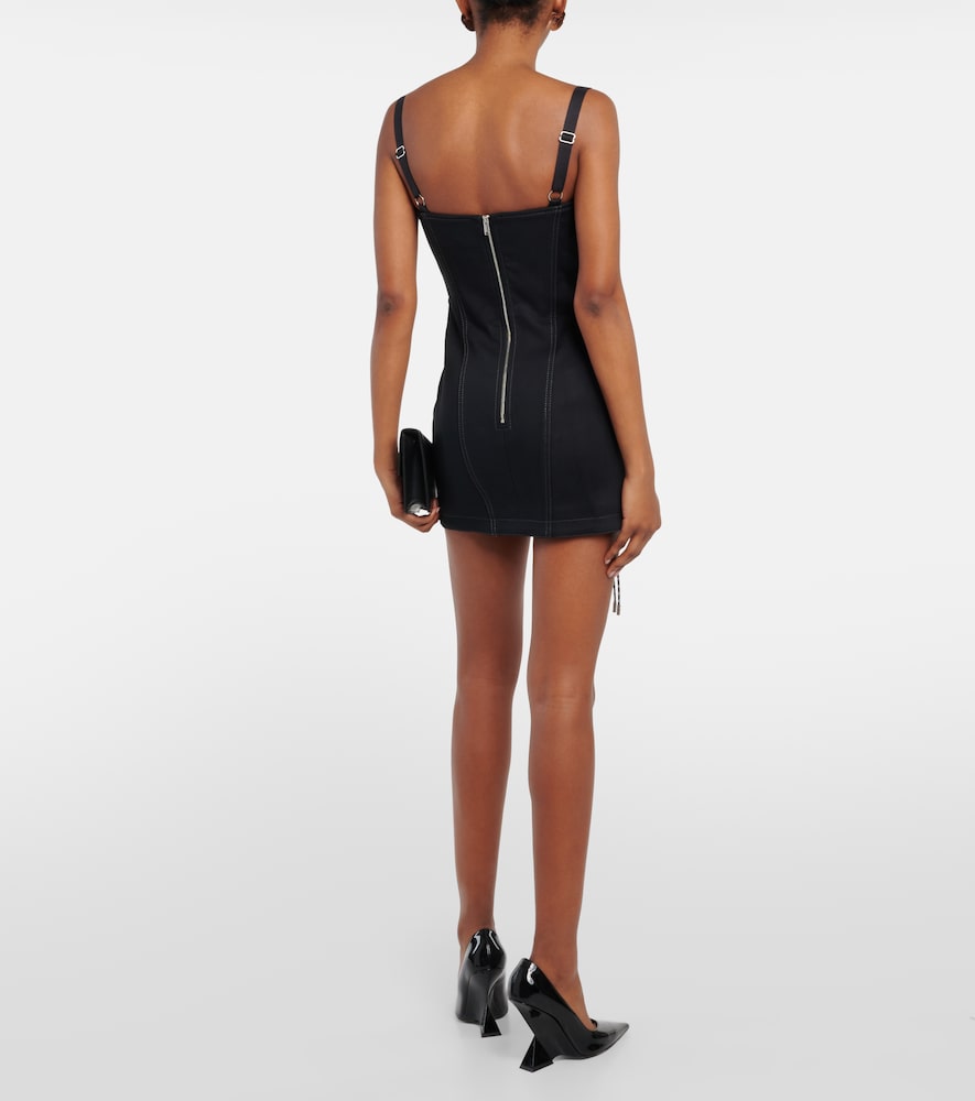  Dion Lee Dion Lee Minikleid Aus Baumwoll-twill 