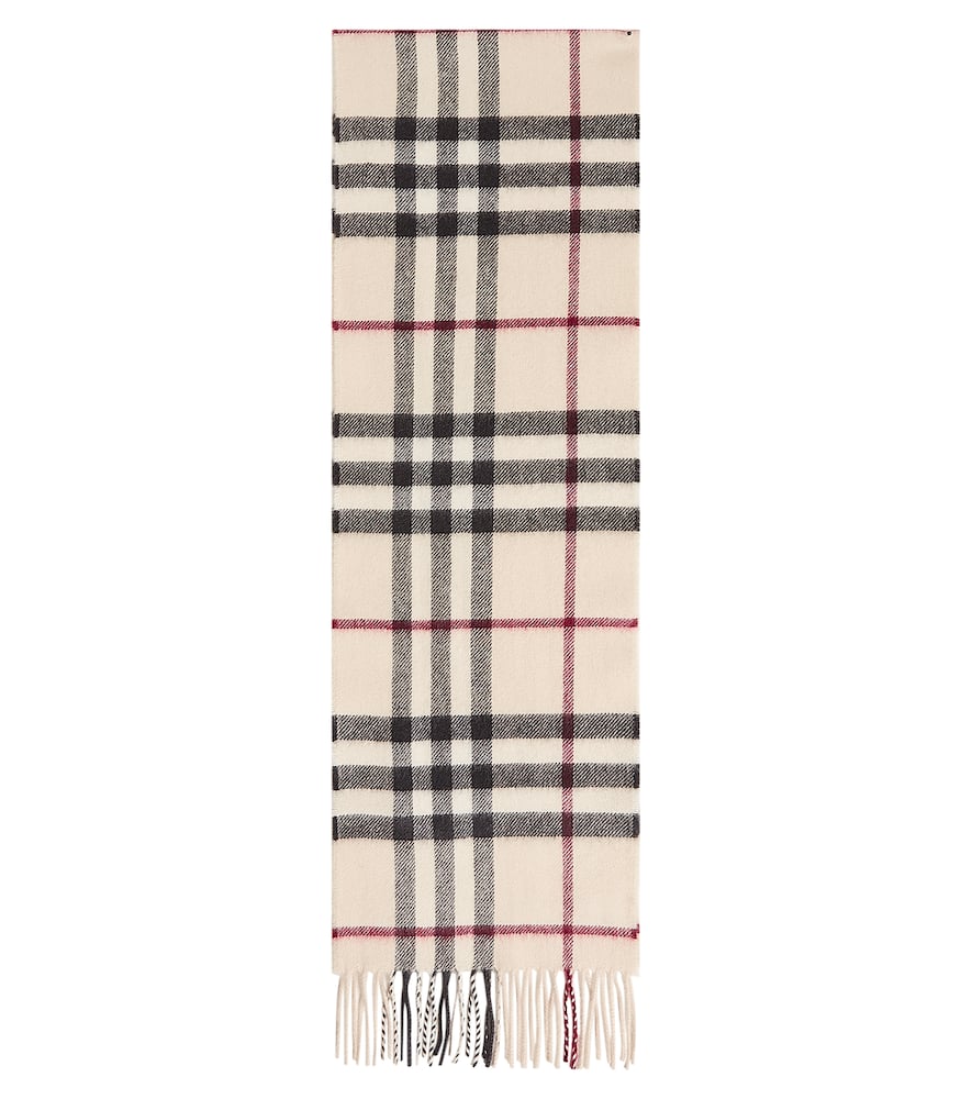 Burberry Kids Burberry Check cashmere scarf