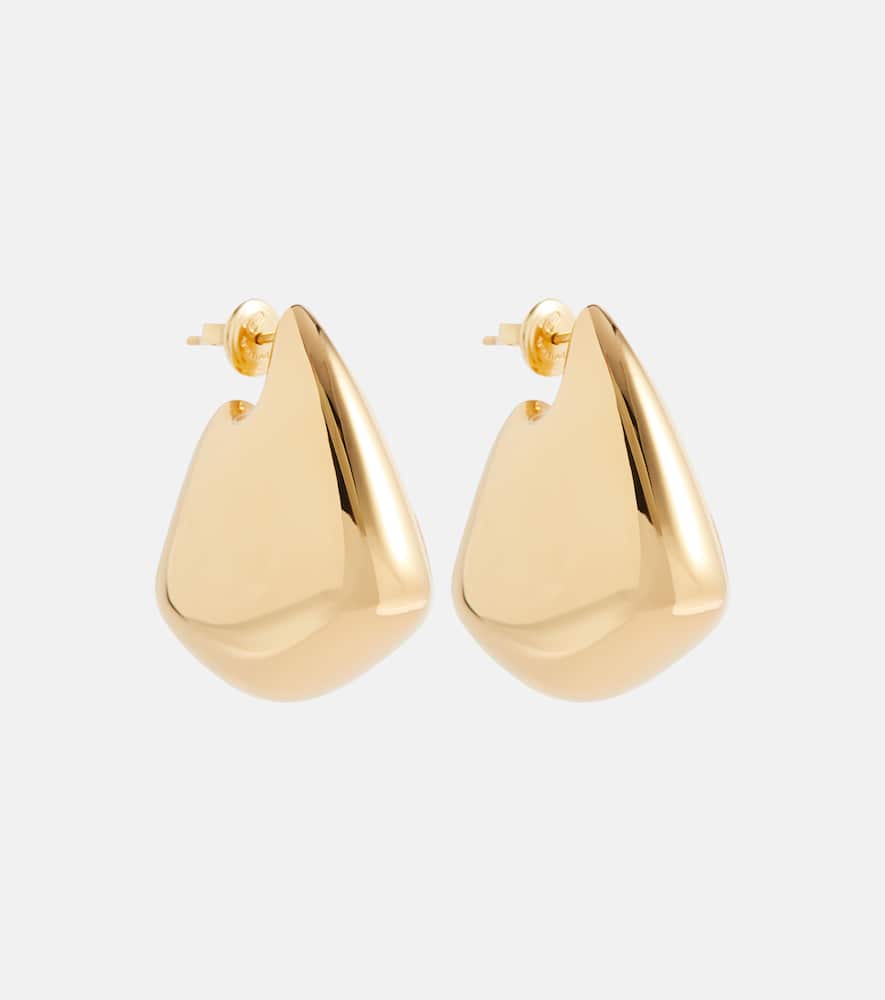 Fin Small 18kt gold-plated sterling silver earrings