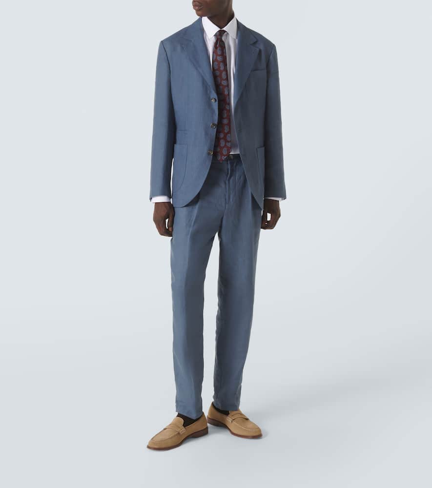 Etro Straight Shirt Long Sleeves Button Down Collar In White