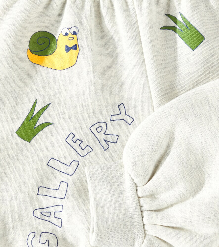  Tinycottons Tinycottons Baby Artsy Snail Cotton Sweatpants 